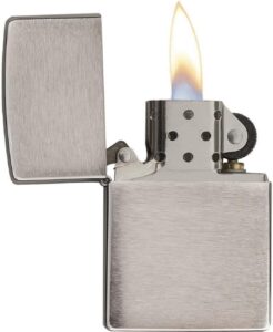 🐟 Mechero Zippo Brush Chrome