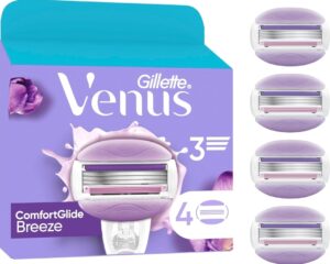 🐟 4 recambios Gillette Venus ComfortGlide Breeze
