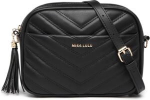 💫Miss Lulu Bolso Bandolera de Mujer con Correa Ajustable y Desmontable 💫