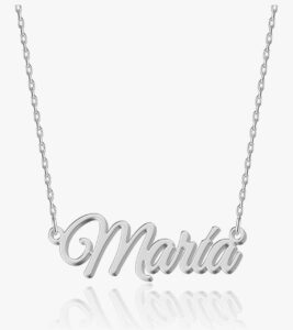 ⚡Collar con nombre en acero inoxidable. A elegir baños de oro o plata⭐️
