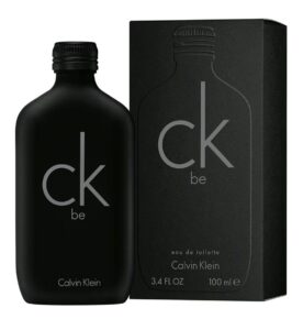 ◼️ Calvin Klein CK Be. Perfume unisex con notas de bergamota, lavanda, especias blancas y sándalo. 100ml.