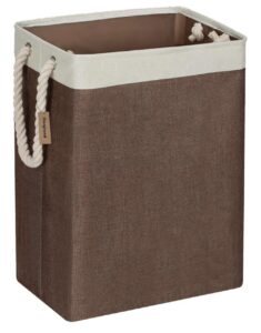 💥 Cesto plegable con asas de cuerda y capacidad de 65 litros. Para ropa sucia, juguetes