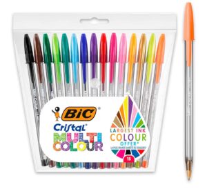 🖊️Pack Bic Cristal de 15 colores
