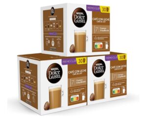 ⚡ BLACK FRIDAY ⚡ Nescafé Dolce Gusto. 90 cápsulas de café con leche.