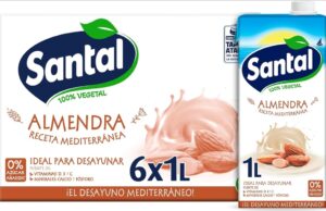 🐟 6 litros de bebida de almendras Santal