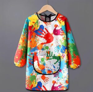 🐟 Delantal de pintura infantil