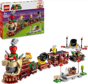 🖤 Lego Súper Mario El Tren Bowser.