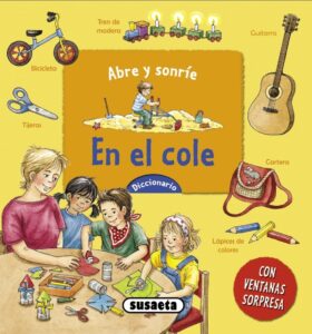 💥 Libro Abre y sonríe: En el cole