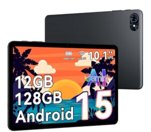 🌟 Tabwee. Tablet android con 12GB RAM   128GB ROM. Gemini AI, doble cámara, wifi, 5G, Face ID, GPS, control parental.