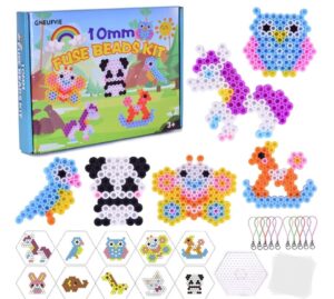 😀 GNEUFVIE Juego grande de 10 cuentas para planchar de 10 mm, 1000 unidades XL.