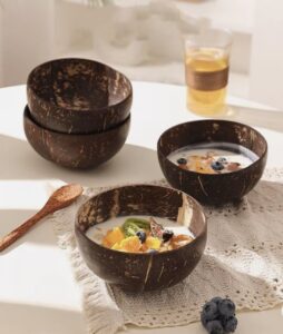 🥥Cuencos de cocina de coco 100% naturales