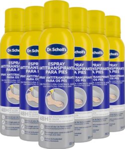 💥 6 desodorantes para pies Dr. Scholl