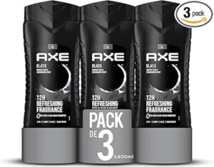 💫Axe Gel de Ducha para hombre Black 400ml 