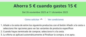 🐟 Ahorra 5€ cuando gastes 15€ en una selección de productos para el hogar 🏠