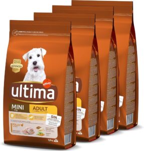 🐟 6kg de comida para perros Ultima Mini con pollo