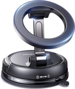 🐟 Soporte de smartphones para coche con ventosa y MagSafe