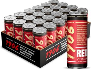 💥 24 latas de cerveza 1906 Red Vintage