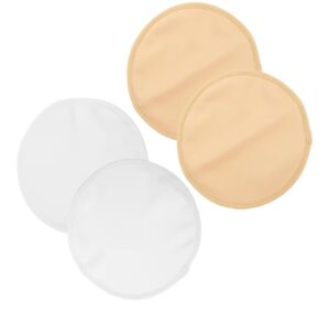 📣 NIYANGLE 4piezas Almohadillas De Aceite De Ricino Reutilizables