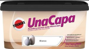 💫Titanlux Una Capa Lavable pintura para paredes Blanco 4 L