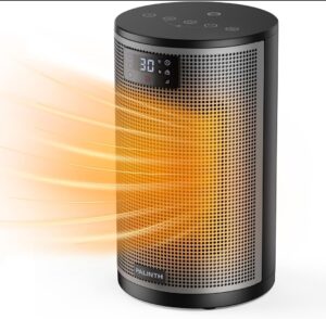 💥 Calefactor de bajo consumo con 4 modos, temporizador, modo ECO y protección de sobrecalentamiento