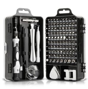 💥 Juego de destornilladores de precisión con 115 puntas y accesorios